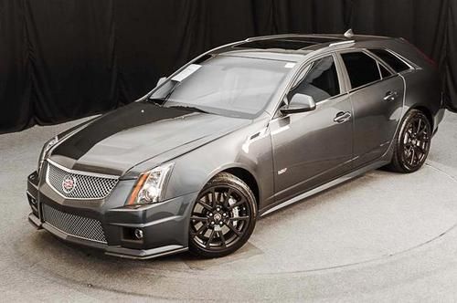 Cadillac cts-v wagon supercharged thunder gray