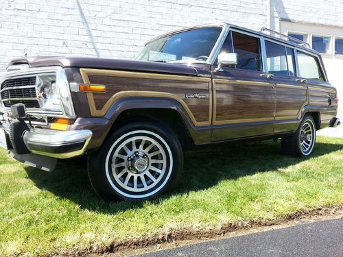 1989 jeep grand wagoneer base sport utility 4-door 5.9l