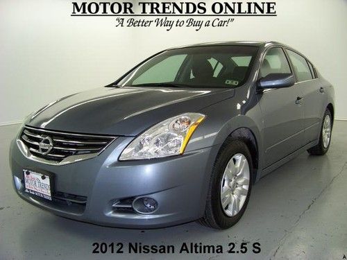 2012 nissan altima 2.5s sedan am fm cd dual exhaust cvt 31k motor trends