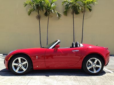 4,300 miles - gxp turbo premium - 5 speed stick - convertible - preferred pkg