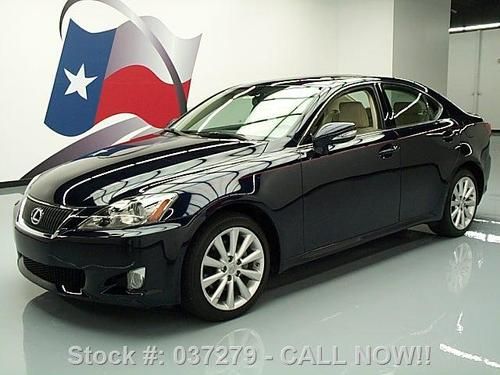 2010 lexus is250 awd leather sunroof nav rear cam 26k!! texas direct auto