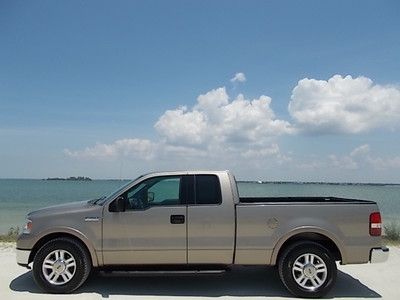 04 ford f-150 supercab lariat - clean one owner florida truck - original paint