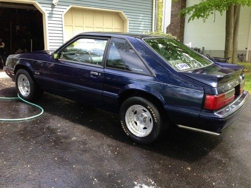 1993 fox body ford mustang lx 5.0 5-speed tons of work !