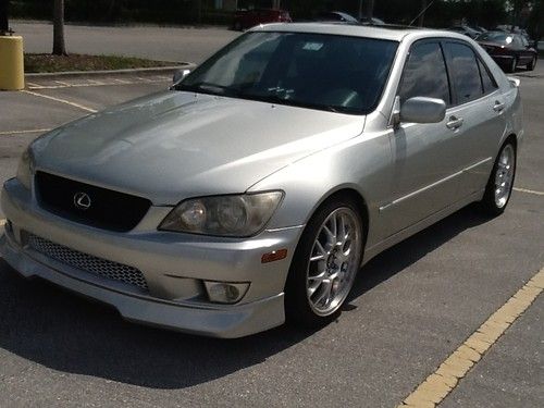 2002 lexus is300 2jzge vvti black leather original 5spd clean title