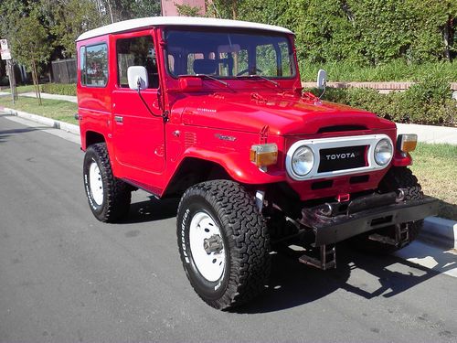 1977 toyota landcruiser fj40, ca clean title, near perfect restore!