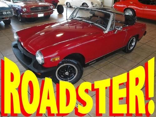 1978 mg midget mark iv convertible roadster newer paint &amp; interior!