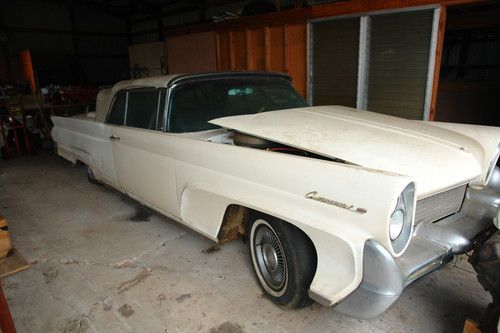 1958 lincoln continental convertible** rare **collectible very few made