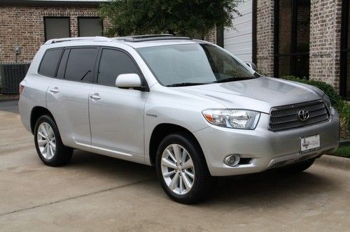 Hybrid limited 4wd,navigation,value pkg 3,silver,ash leather,moonroof,like new!!