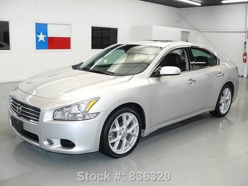 2009 nissan maxima 3.5 sv sport sunroof htd leather 43k texas direct auto