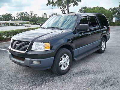 2003 ford expedition xlt 4x4 3rd row seat dual a/c 99.00 no reserve runs good