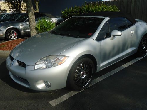 2007 mitsubishi eclipse spyder gs convertible 2-door 2.4l