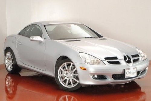 06 mercedes benz slk 350 power front seats convertible top fully serviced