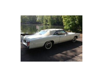 1976 cadillac eldorado bicentennial 34k low miles garaged  original convertible