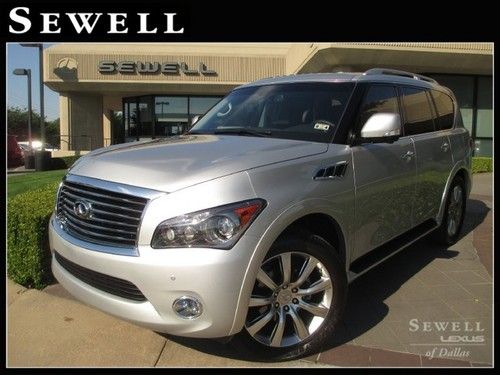 2013 qx56 theater package 22-inch chrome navi around view monitor 4k miles!