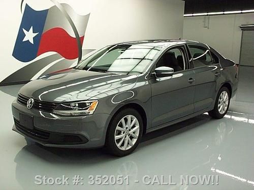 2011 volkswagen jetta se auto sunroof htd seats 28k mi texas direct auto