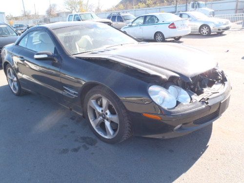 2004 mercedes-benz sl600 base convertible 2-door 5.5l:no reserve