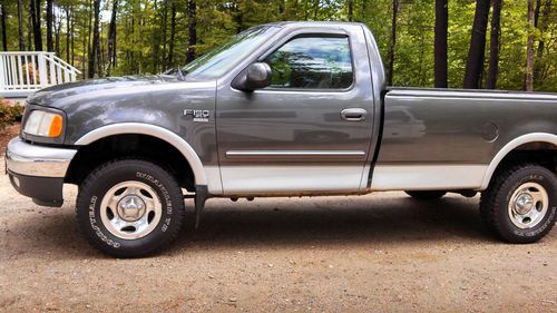 2002 ford f150 xlt 4x4 4.6l v8 triton auto regular cab long bed clean runs good