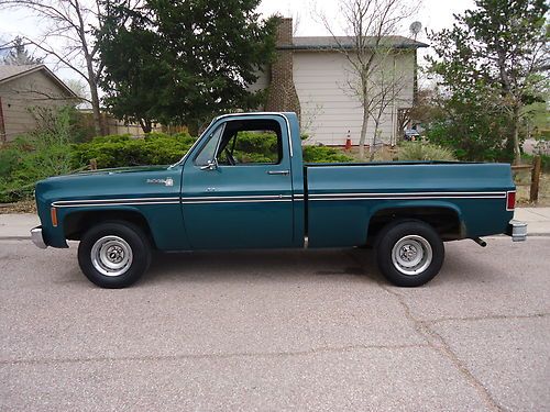 79 chevy short bed c-10 super clean orig 72k mile truck