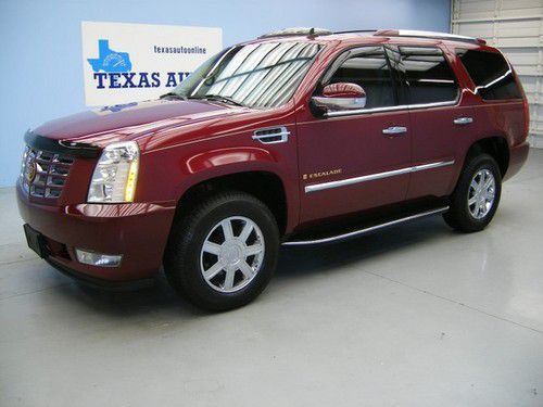 We finance!!!  2007 cadillac escalade awd roof nav rcamera tv 3rd row 18 rims xm