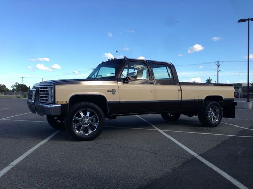 1985 chevrolet crew-cab 1 ton 4x4