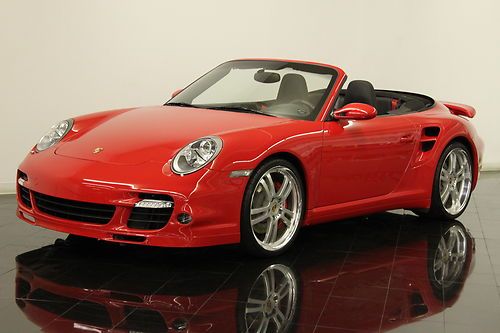 2008 porsche 911 turbo 3.6l turbo 6 cyl tiptronic s sport chrono 5000 miles