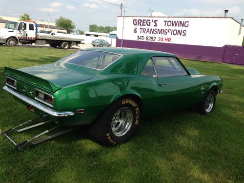 1968 camaro drag car