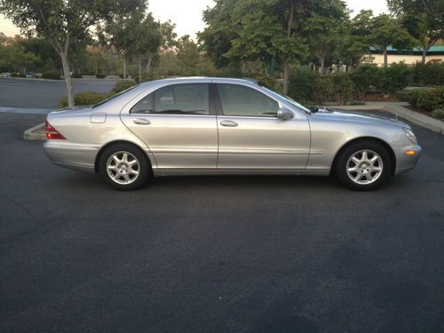 2001 mercedes-benz s500 sedan original owner, 53k miles, asking $14,500