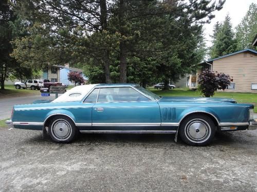 1979 lincoln continental mark v low milage