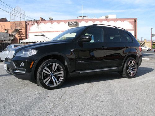 2009 bmw x5 3.0si xdrive fully loaded like new black/black by owner