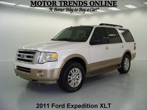 4x4 navigation rearcam leather htd ac seats 8 pass 2011 ford expedition xlt 34k