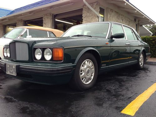 1996 bentley brooklands sedan 4-door 6.7l sherwood green