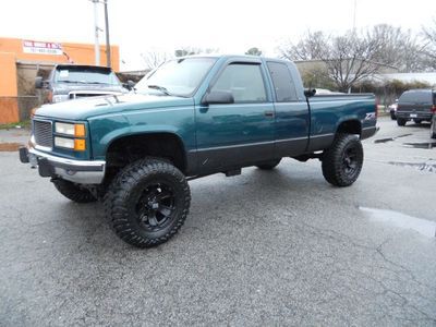 1996 gmc sierra 1500 4x4 *6.5 turbo diesel* low miles *very rare* lifted