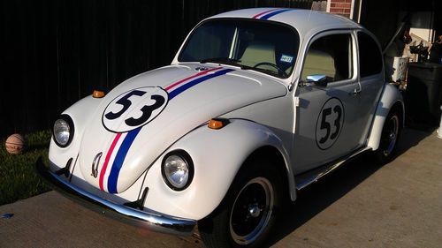 1968 volkswagen beetle bug 1600 herbie the love bug look restored