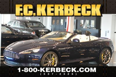 2013 aston martin db9 volante convertible - 510 horsepower!  authorized dealer
