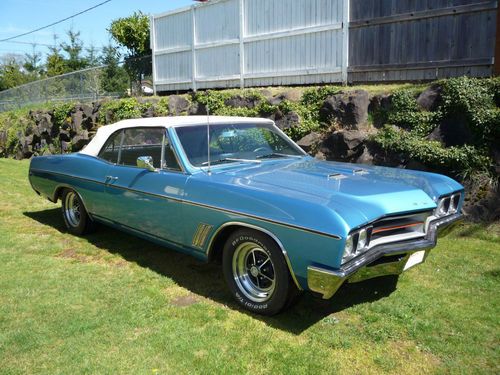 1967 buick gs (grand sport) convertible - 400 - 4 speed