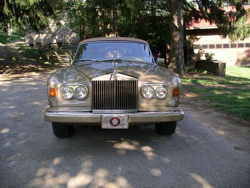 1982 rolls royce corniche 2-door