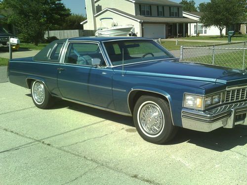 1977 cadillac deville d'elegance coupe 2-door 7.0l