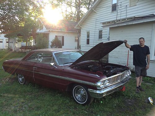 64 ford galaxie 500 xl muscle / project / car hot rod rat rod gasser chevy