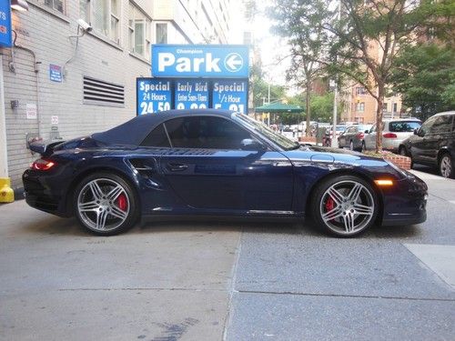 2008 porsche 911 turbo convertible navigation spotless low miles fully loaded