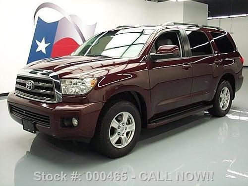 2009 toyota sequoia sr5 8 pass leather roof rack 89k mi texas direct auto