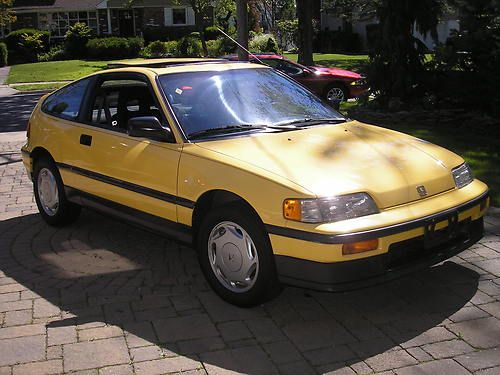 1989 honda crx si coupe 2-door 1.6l orig stock owned since 91 no rust 89k 5spd