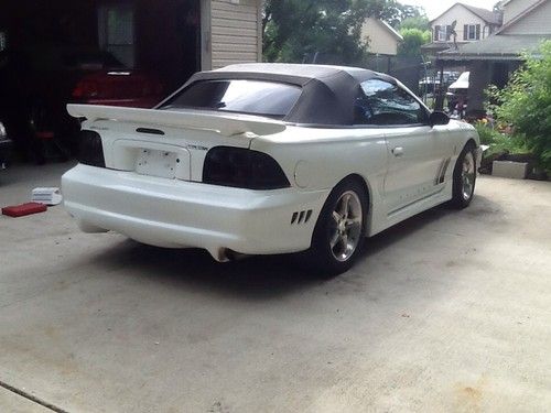 1996 Mustang GT Convertable Saleen Clone, image 4