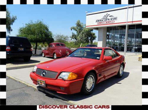 1990 mercedes benz 300sl roadster--58k actual miles!! **we ship worldwide**