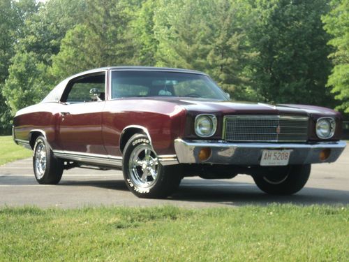 1970 chevrolet monte carlo base hardtop 2-door 6.6l