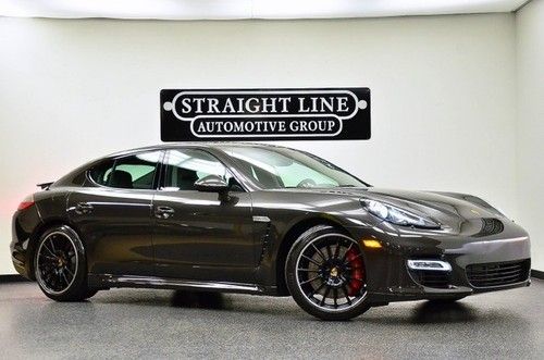 2012 porsche panamera turbo s loaded grey metallic msrp $186k