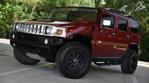 2004 hummer h-2 tow package heated seats magna super charger 4x4