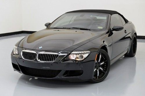 08 m6 convertible v10 one owner premium sound smg trans msrp $112k!