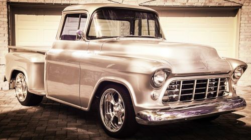 1955 chevy pickup resto mod stepside