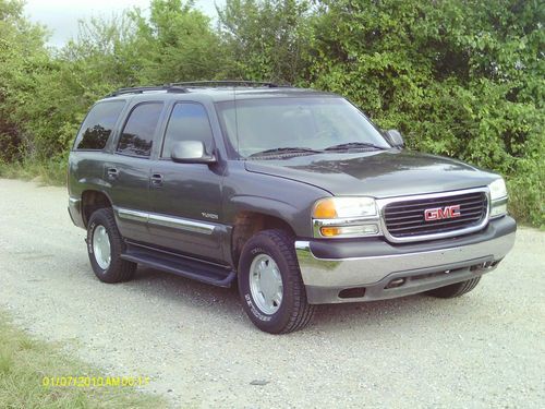 2002 GMC Yukon SLE Sport Utility 4-Door 5.3L, image 3