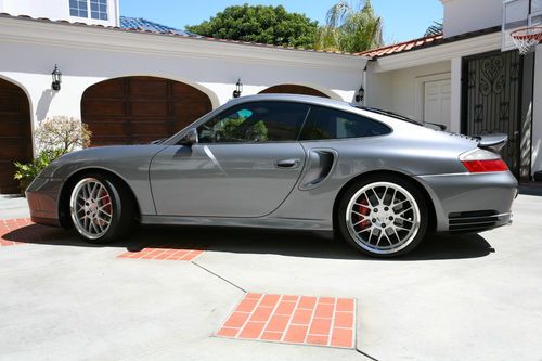 2001 twin turbo 911 490hp, seal gray, great condition